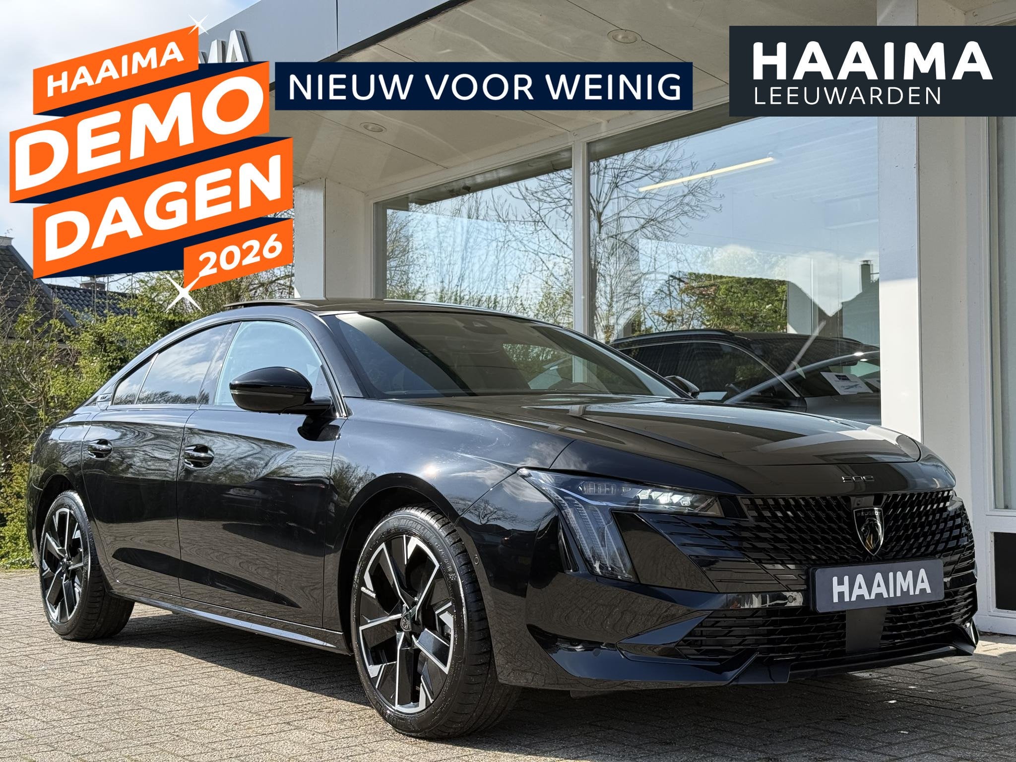 Peugeot 508 1.6 HYbrid 225 GT | €18.000 DEMO VOORDEEL! | S, Auto's, Peugeot, Euro 6, 4 cilinders, Zwart, 1711 kg