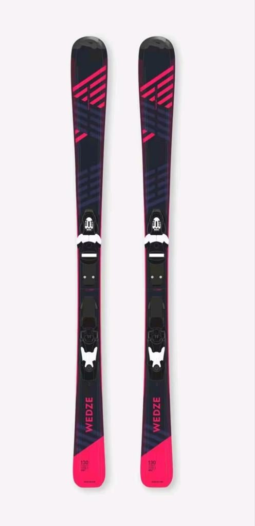Wedze Boost 500 pisteski's Salomon Alpine pioneer LT skihelm, Sport en Fitness, Skiën en Langlaufen, 100 tot 140 cm, Zo goed als nieuw