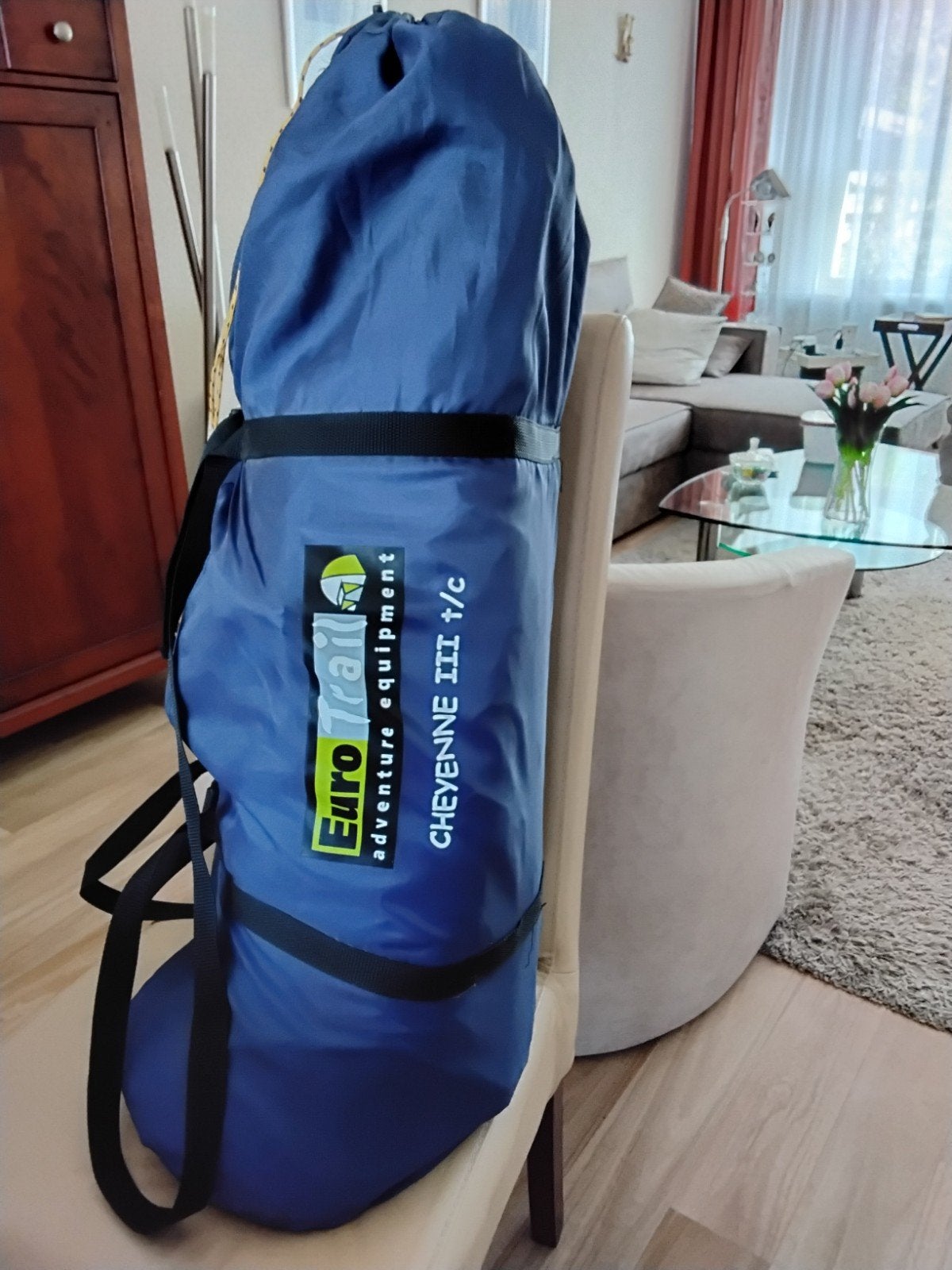 2 persoons tentje (wel oud), compleet in tas., Ophalen, Gebruikt