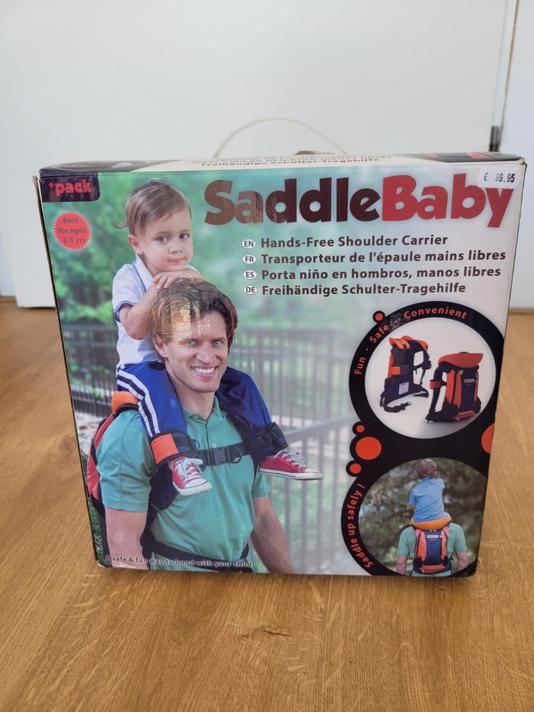 SaddleBaby draagtas, Overige merken, Overige typen, Ophalen of Verzenden, Zo goed als nieuw