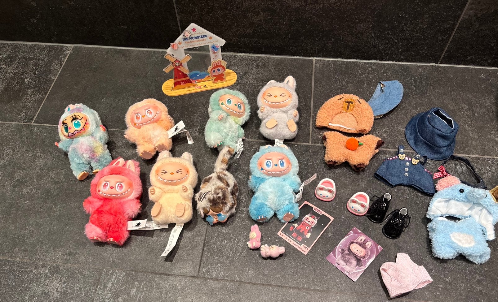 Labubu poppetjes orginele diverse, Verzamelen, Mi, Zo goed als nieuw, Mi, Mi