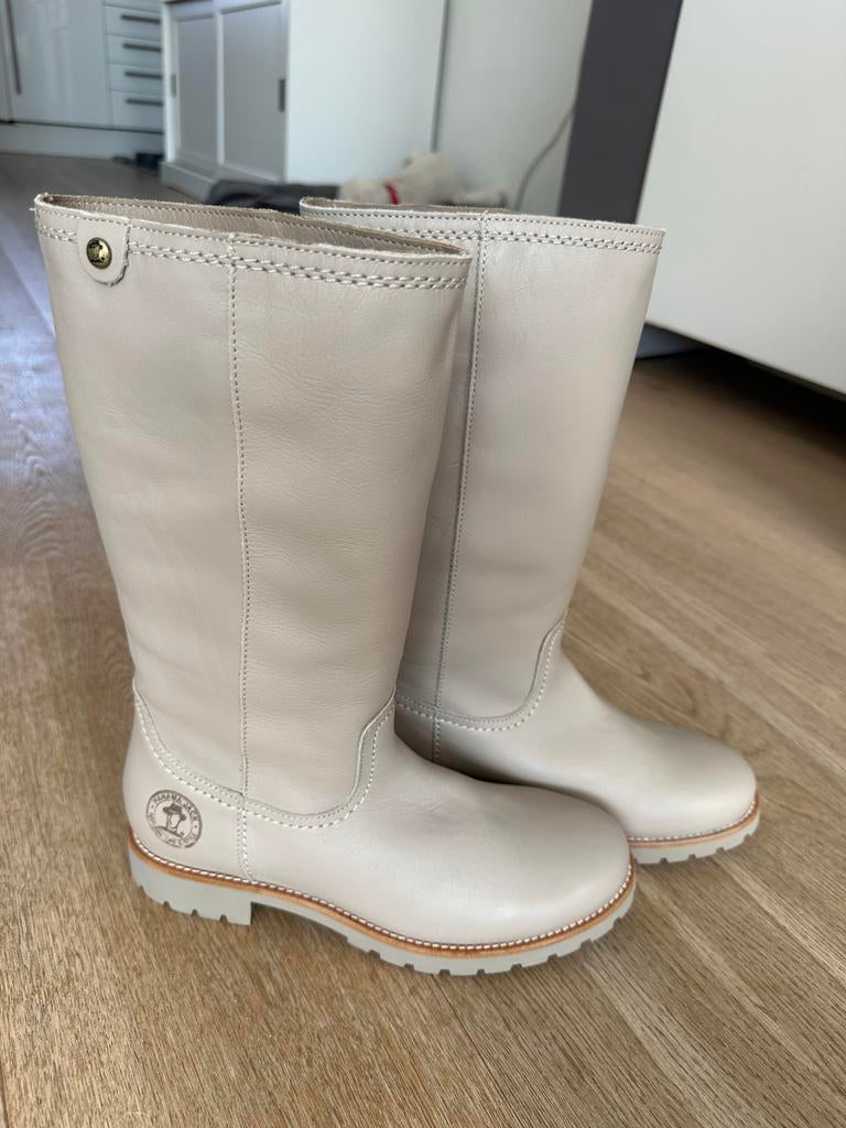 Panama Jack laarzen, Hoge laarzen, Beige, Nieuw, Ophalen of Verzenden