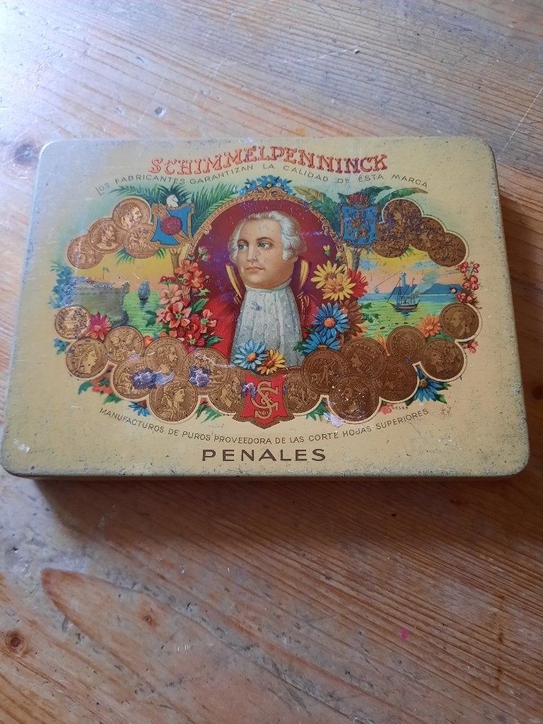 Schimmelpenninck penales sigarenblik, Verzamelen, Ophalen of Verzenden, Overige typen