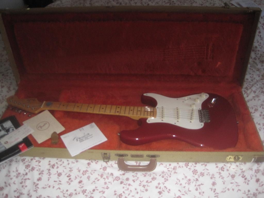 Stratocaster AVRI 57, Tokai gitaar, Lolar Pickups voor Strat, Muziek en Instrumenten, Ophalen, Zo goed als nieuw, Solid body, Fender