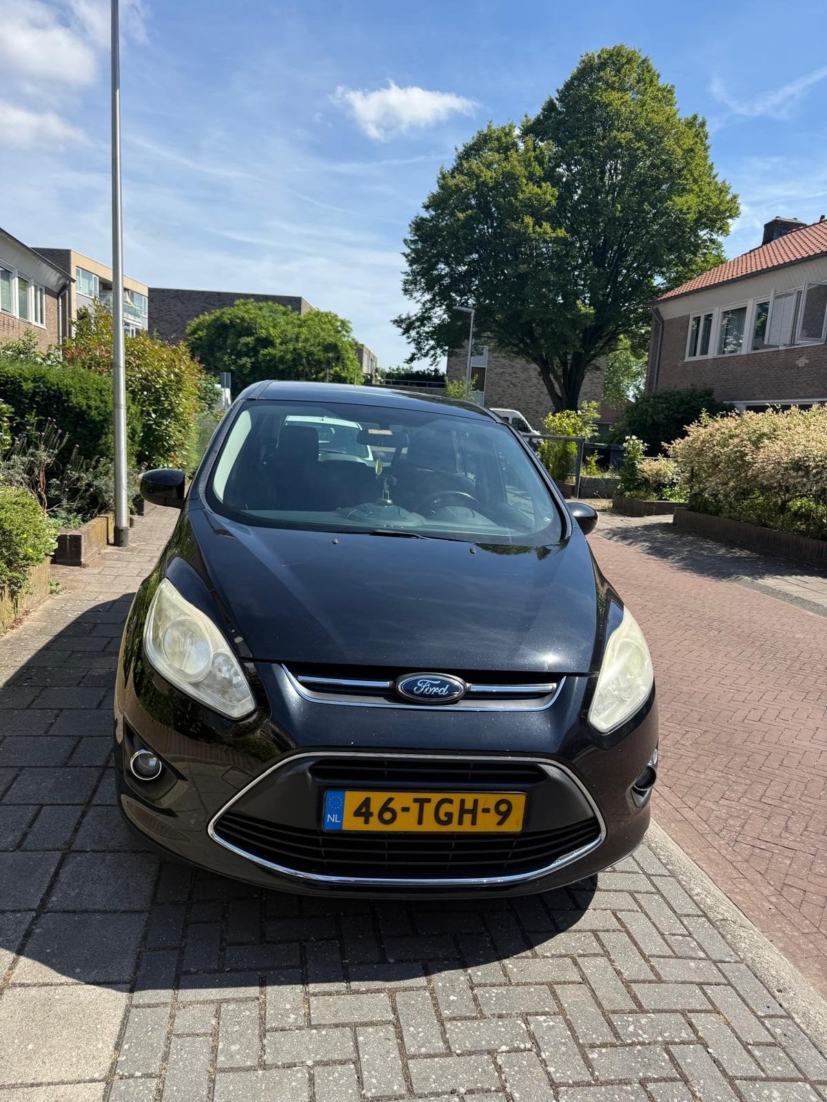 Ford Grand C-Max 1.6 Ti-vct 92KW 2012 Zwart, Voorwielaandrijving, 1596 cc, 4 cilinders, 7 stoelen
