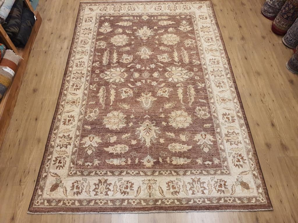 Nieuw handgeknoopt oosters tapijt ziegler 266x178, Info@SlatsAntiek.nl, Bruin, Perzisch, 150 tot 200 cm