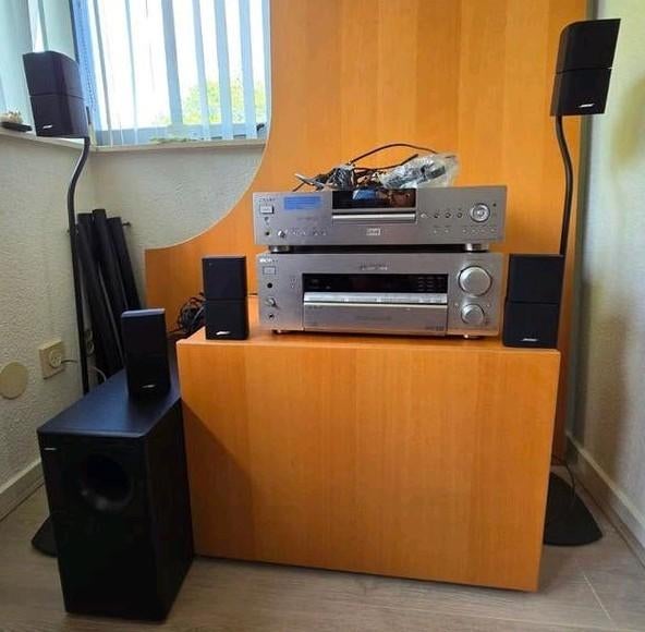 Bose Acoustimass 10 Series II Home Cinema Systeem, Ophalen, Gebruikt, 60 tot 120 watt, Complete surroundset
