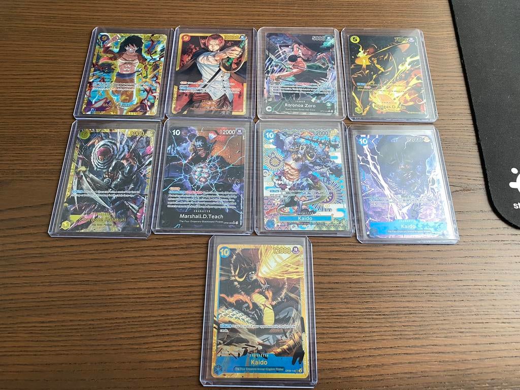 Verkoop je One Piece kaarten aan mij, Ophalen of Verzenden, Zo goed als nieuw