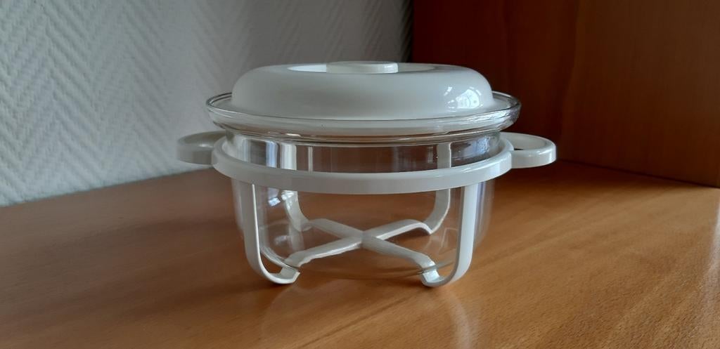 EMSA Magnetron-/Ovenschaal met deksel - 1L tot 230°C, Ophalen of Verzenden, Nieuw