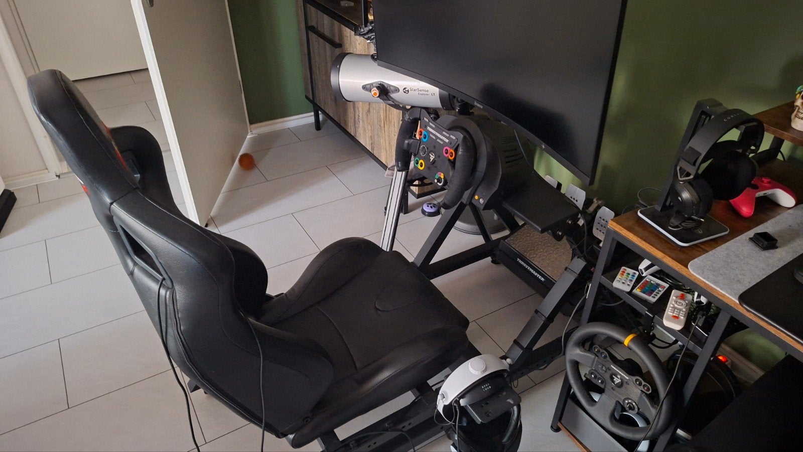 Next Level Racing GTtrack Racestoel -, Ophalen, Racestoel, Zo goed als nieuw, PC