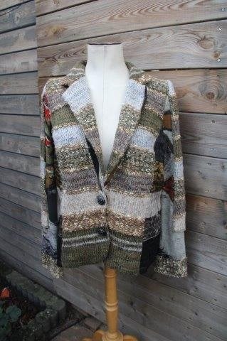 Vest grijs/ zwart/ goud Lulu-H mt L Winter Vaste prijs AANBI, Zwart, Maat 42/44 (L), Ophalen of Verzenden, Zo goed als nieuw