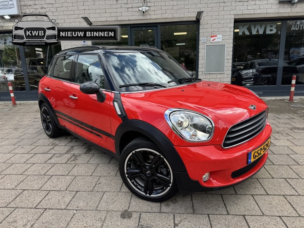 MINI Countryman 1.6 Cooper Pano Harman/Kardon LEER Xenon, Euro 5, Gebruikt, 4 stoelen, Leder