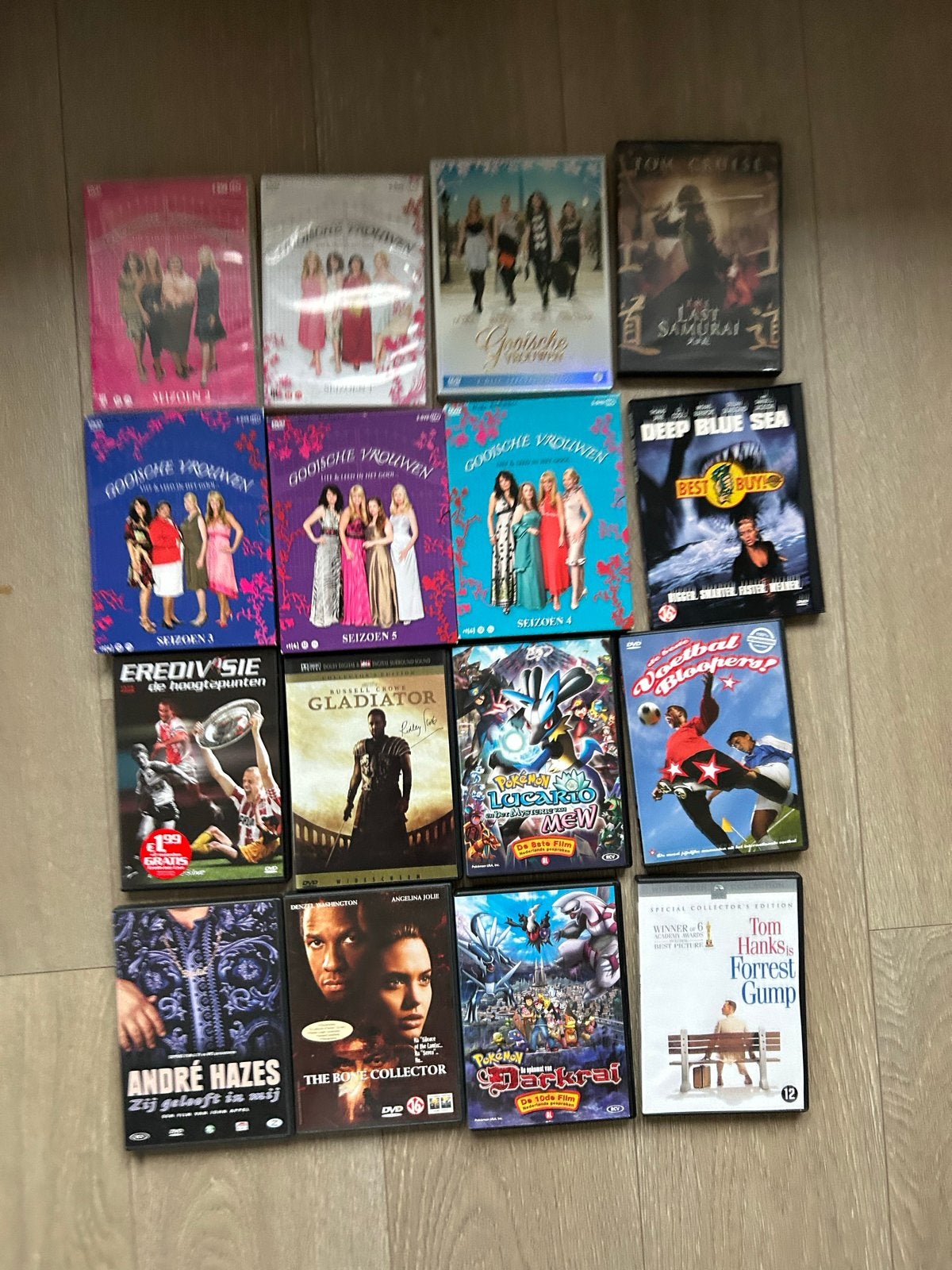 Diverse DVD's en Blu-rays: Films, Series & Documentaires, Vanaf 12 jaar, Ophalen, Gebruikt, Inclusief doosje