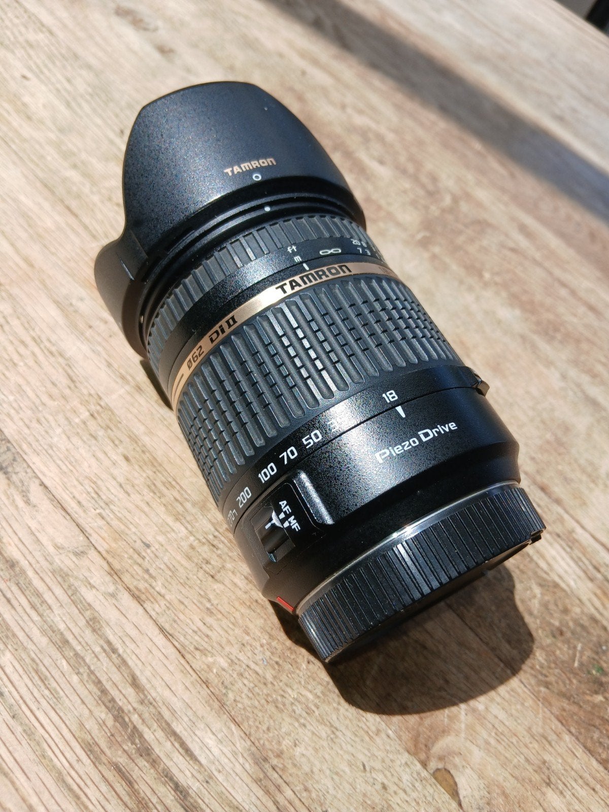 Tamron 18-270 mm ( A-mount), Handmatige focus, Zo goed als nieuw, Tamron, Sony A-mount