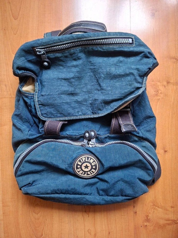 Kipling Grote Rugtas / Laptoptas - Blauw, 45 tot 60 cm, Kipling, 25 tot 40 cm, Ophalen of Verzenden