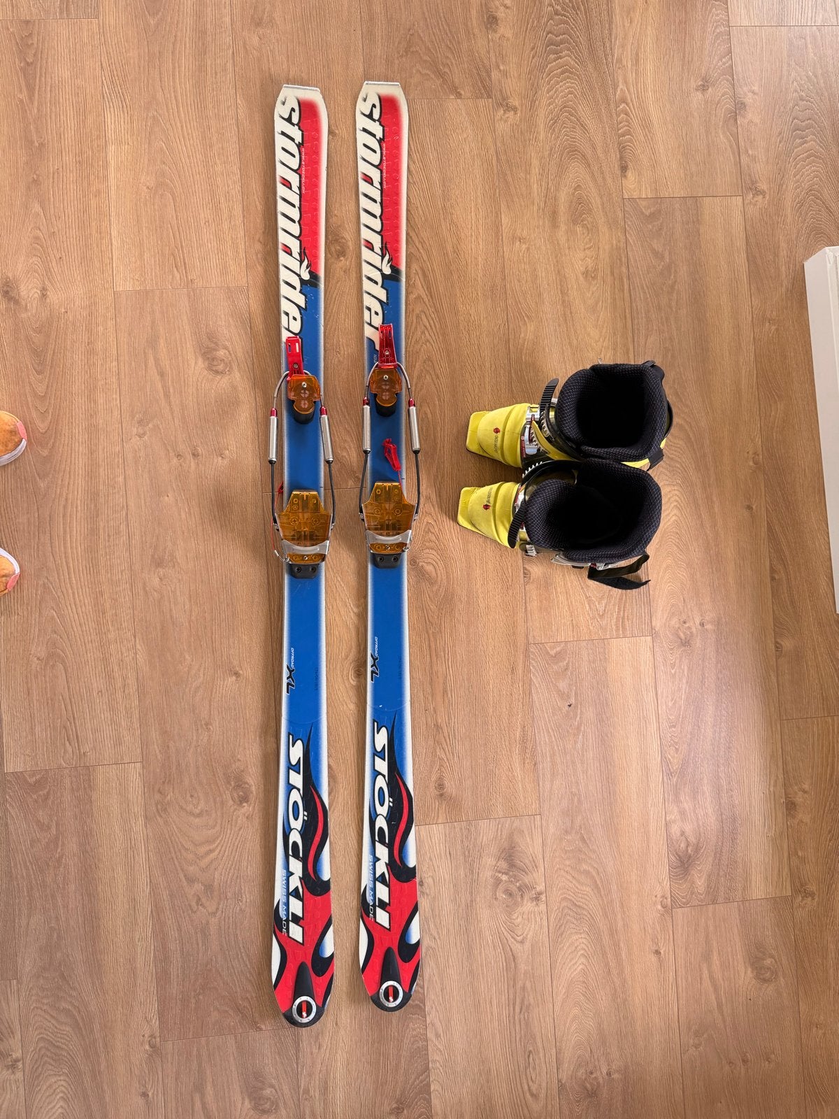 Telemark Stöckli Stormrider ski's bindingen en skischoenen, Sport en Fitness, Skiën en Langlaufen, Overige merken, 160 tot 180 cm