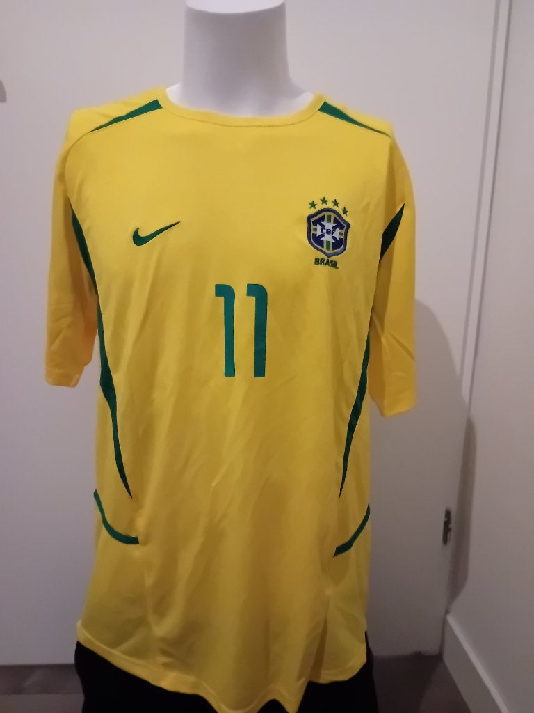 Voetbalshirt Brazilie Ronaldinho XXL, Verzamelen, Ophalen of Verzenden, Zo goed als nieuw, Buitenlandse clubs, Shirt