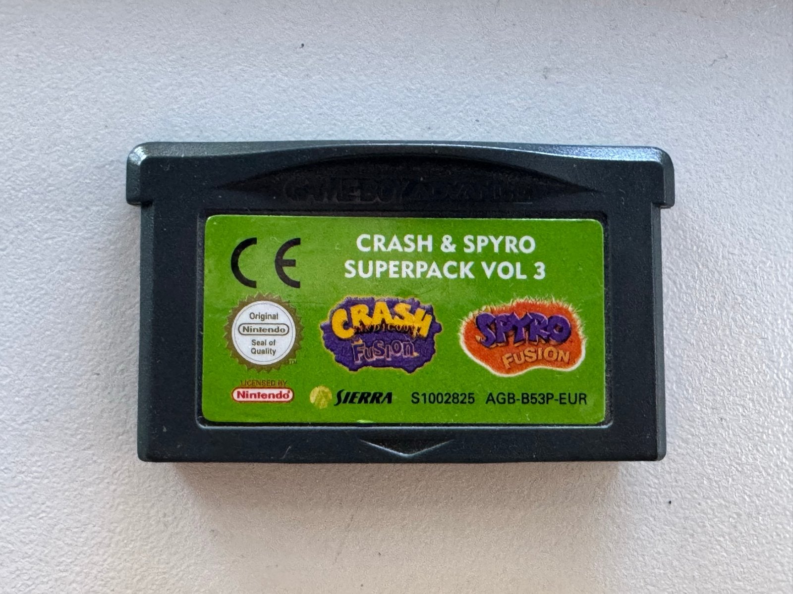 Crash & Spyro Superpack Vol 3 Game Boy Advance, Avontuur en Actie, Gebruikt, 1 speler, Ophalen of Verzenden