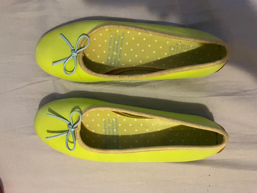 Ballerina Lime 39, Gedragen, Groen, Ballerina's, Ophalen of Verzenden