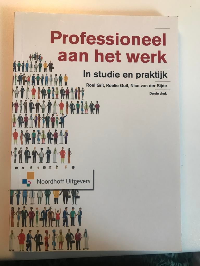 Professioneel aan het werk - In studie en praktijk, Boeken, Ophalen of Verzenden, Gamma, Gelezen, HBO
