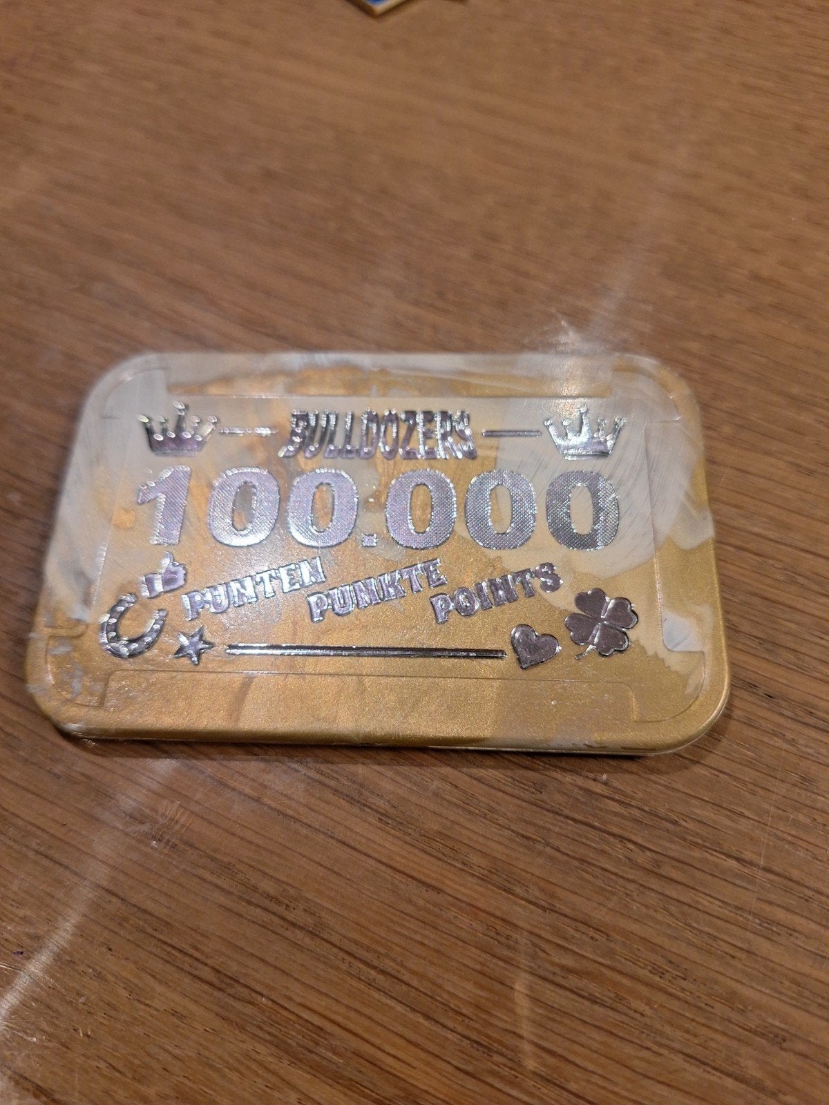 100.000 must van coin pusher, Verzamelen, Ophalen of Verzenden