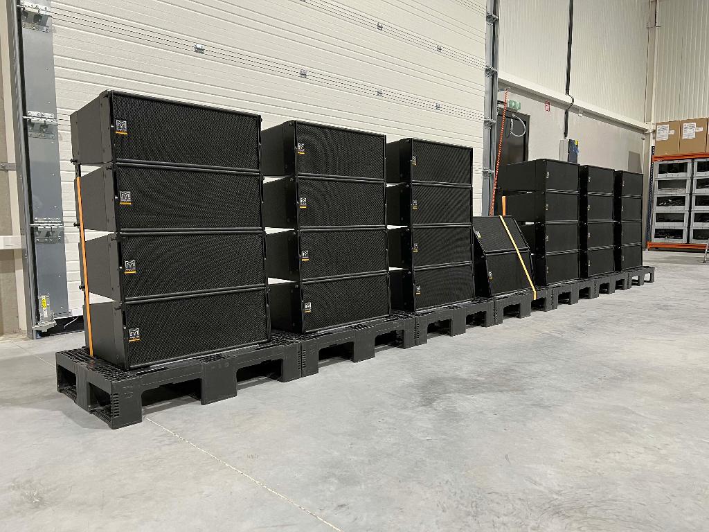 Martin Audio W8LMi 2x8"/2x1" line array (bi-amp!) (18x)