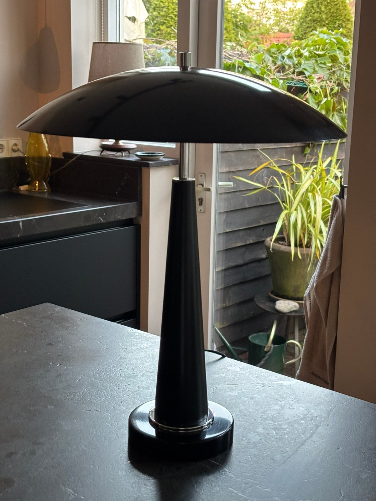 Hala mushroom tafellamp, Ophalen, Zo goed als nieuw, Minder dan 50 cm