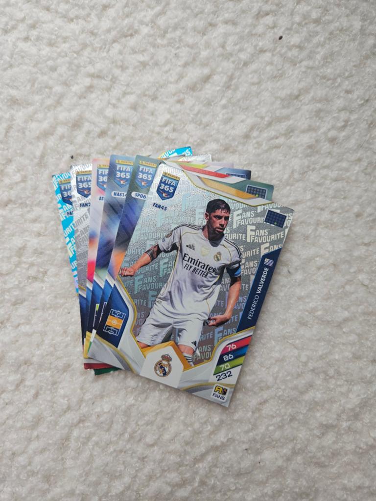 Panini FIFA 365 Voetbalkaarten - 7 stuks, Ophalen of Verzenden