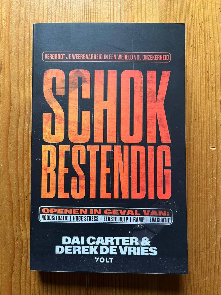Dai Carter & Derek de Vries / Schokbestendig - GESIGNEERD, Ophalen of Verzenden, Nieuw