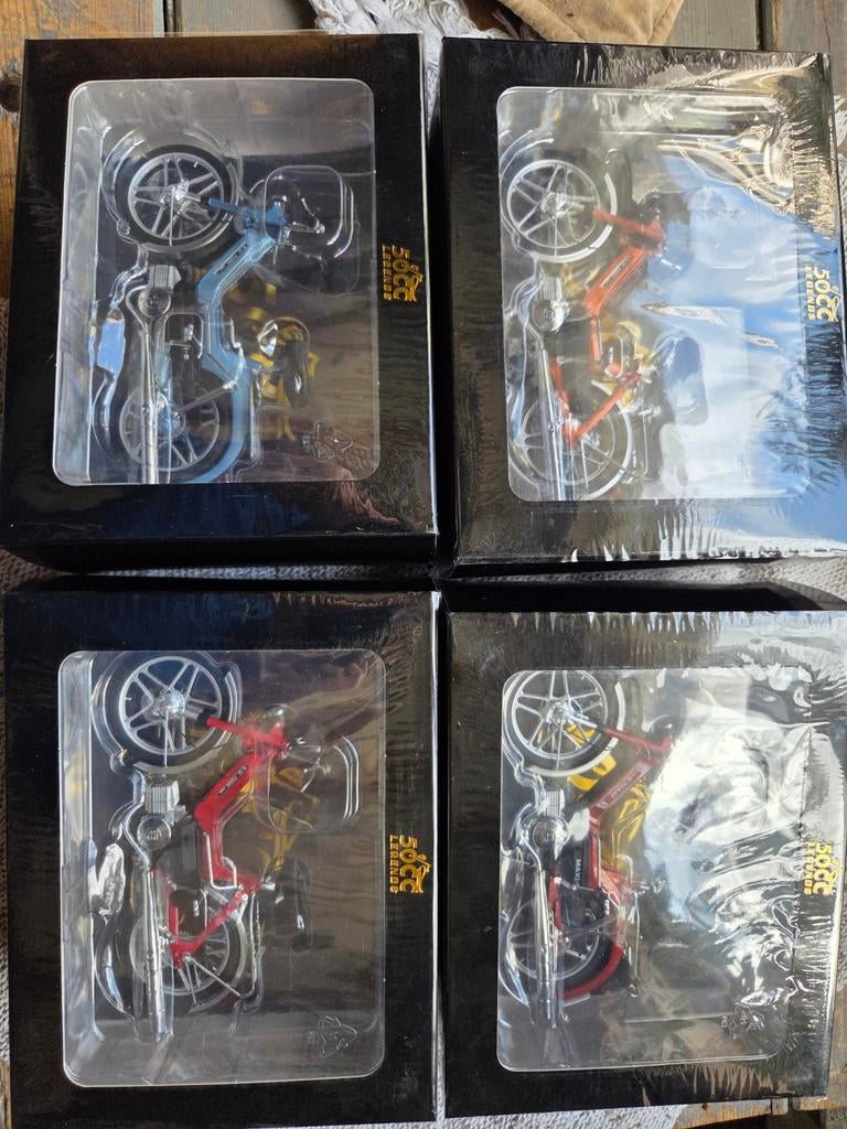 Puch maxi 1:10 model brommer 50cc legends, Ophalen of Verzenden, Nieuw, 1:9 t/m 1:12, Auto