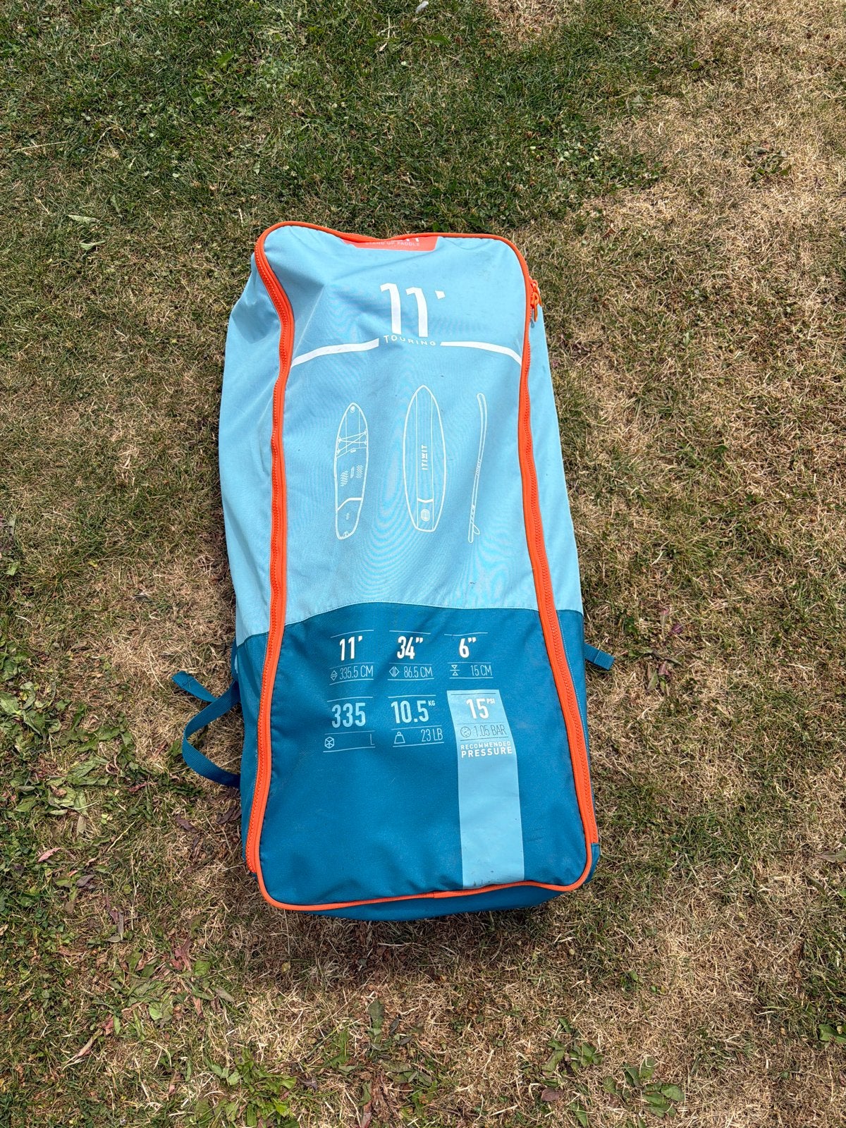ITIWIT SUP-board 11' Touring met pomp en tas, Ophalen, Zo goed als nieuw, SUP-boards