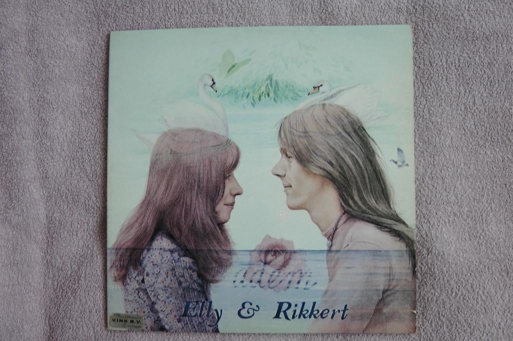 Elly en Rikkert LP: Adem, Gebruikt, Ophalen of Verzenden, Levenslied of Smartlap, Inclusief binnenhoes