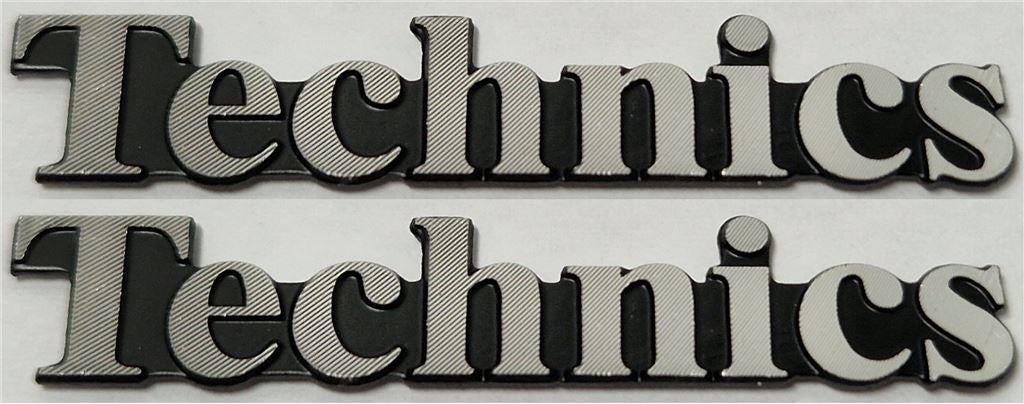 Technics Aluminium plaatje set, Ophalen of Verzenden