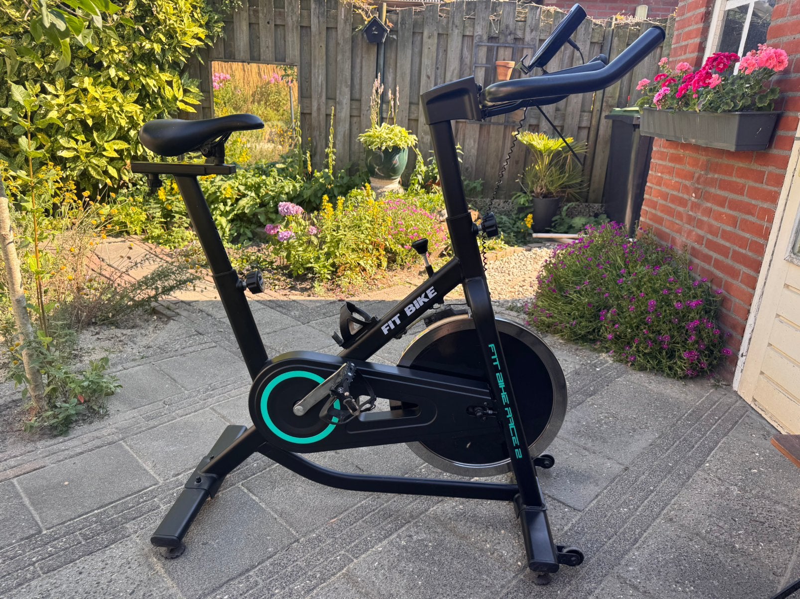 Spinning bike, Sport en Fitness, Fitnessapparatuur, Ophalen, Zo goed als nieuw, Benen, Spinningfiets