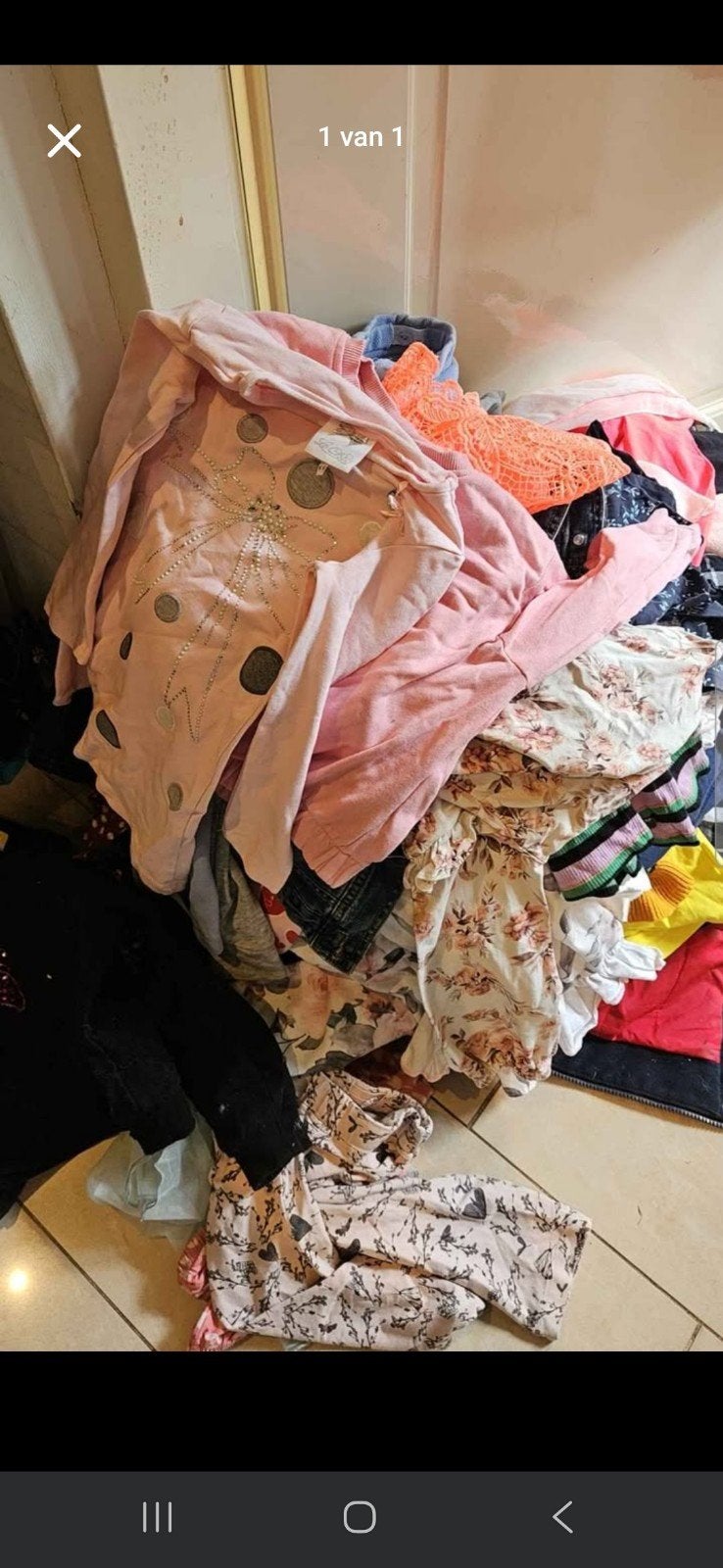 Heel veel kleding, Ophalen, Gebruikt, Meisje