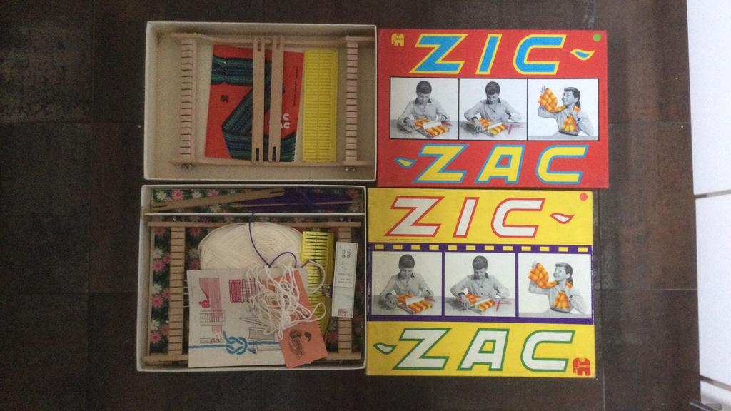 Weefgetouw kind Jumbo Zic-Zac vintage jaren 60/70, Ophalen of Verzenden, Zo goed als nieuw