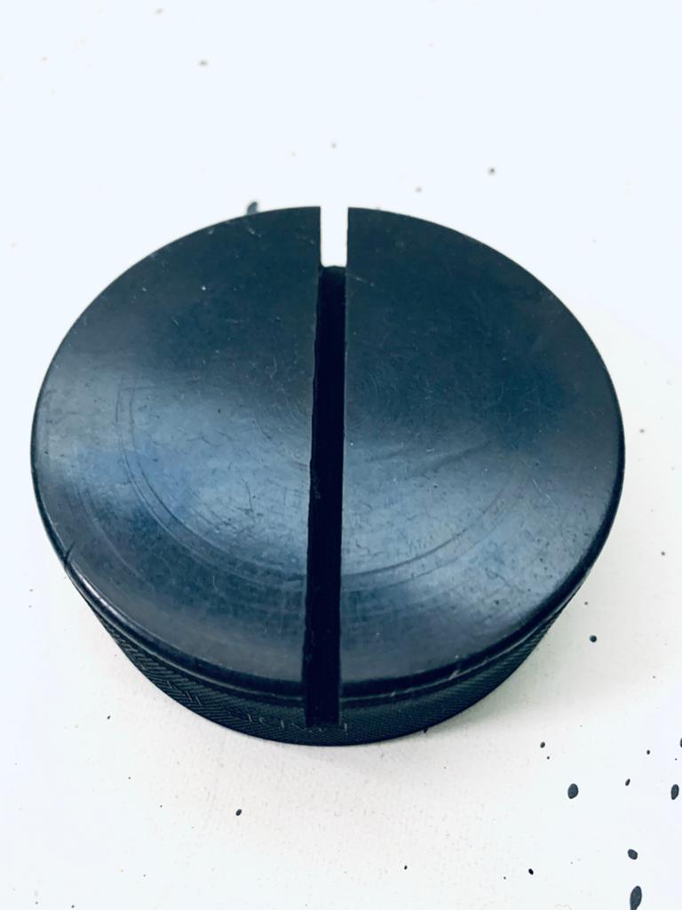 IJshockey Puck Zwart, Ophalen of Verzenden, Zo goed als nieuw