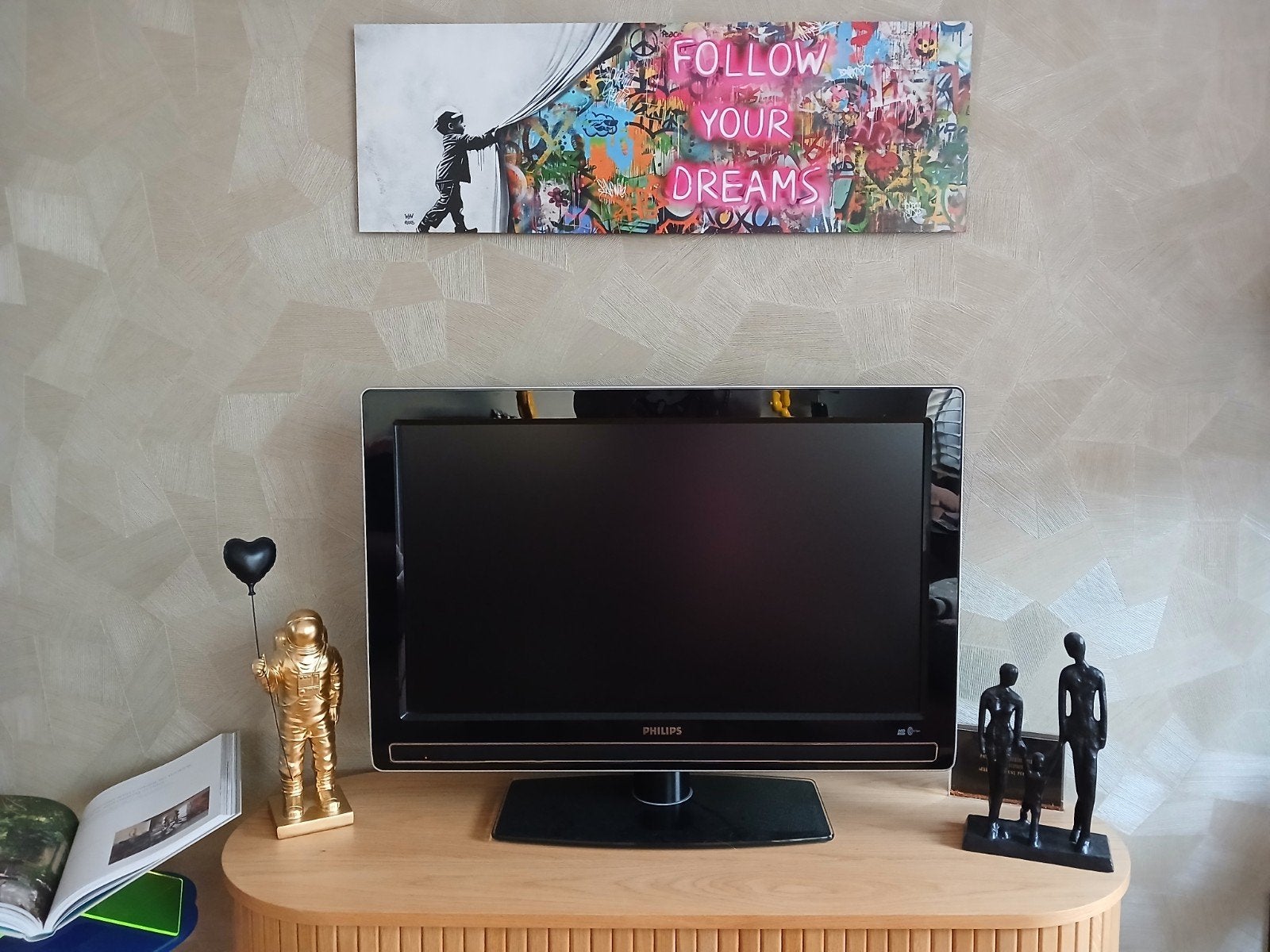 Philips TV - 32PFL7962D/12 met ambilight / 80cm/32inch, Ophalen, Philips, Gebruikt, 50 Hz