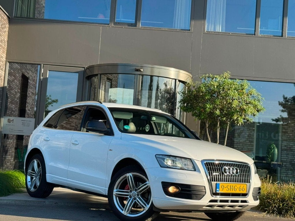 Audi Q5 2.0 Tfsi Quattro S-tronic 2010 Wit, Auto's, Audi, Particulier, Q5, 4x4, ABS, Airbags, Airconditioning, Alarm, Bi-Xenon koplampen