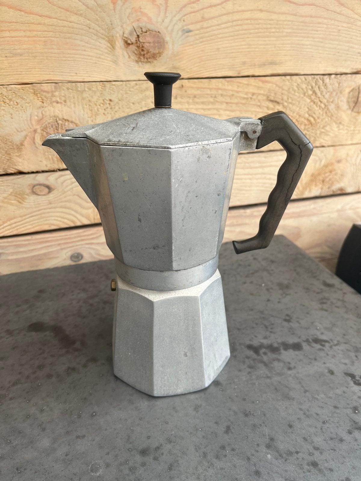 Vintage aluminium percolator koffiepot, Ophalen of Verzenden