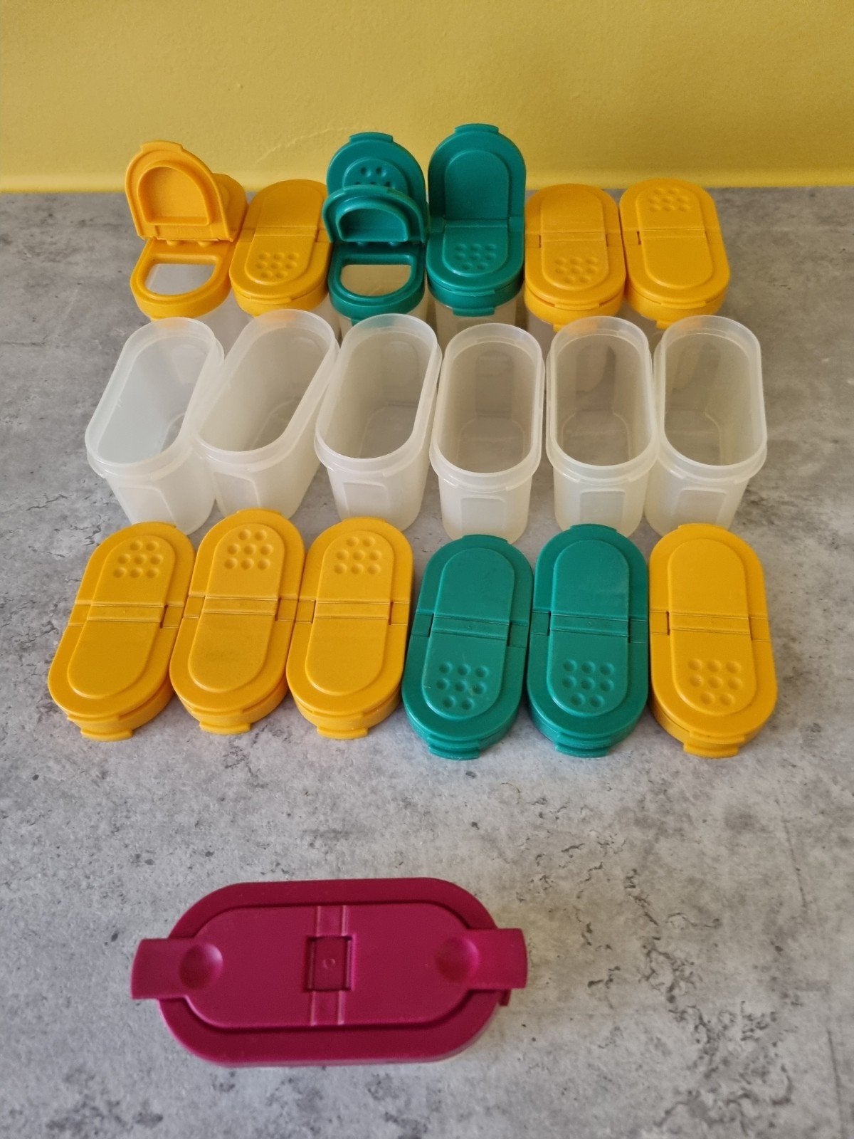 Tupperware kruidendoosjes, Huis en Inrichting, Ophalen of Verzenden, Zo goed als nieuw, Overige typen