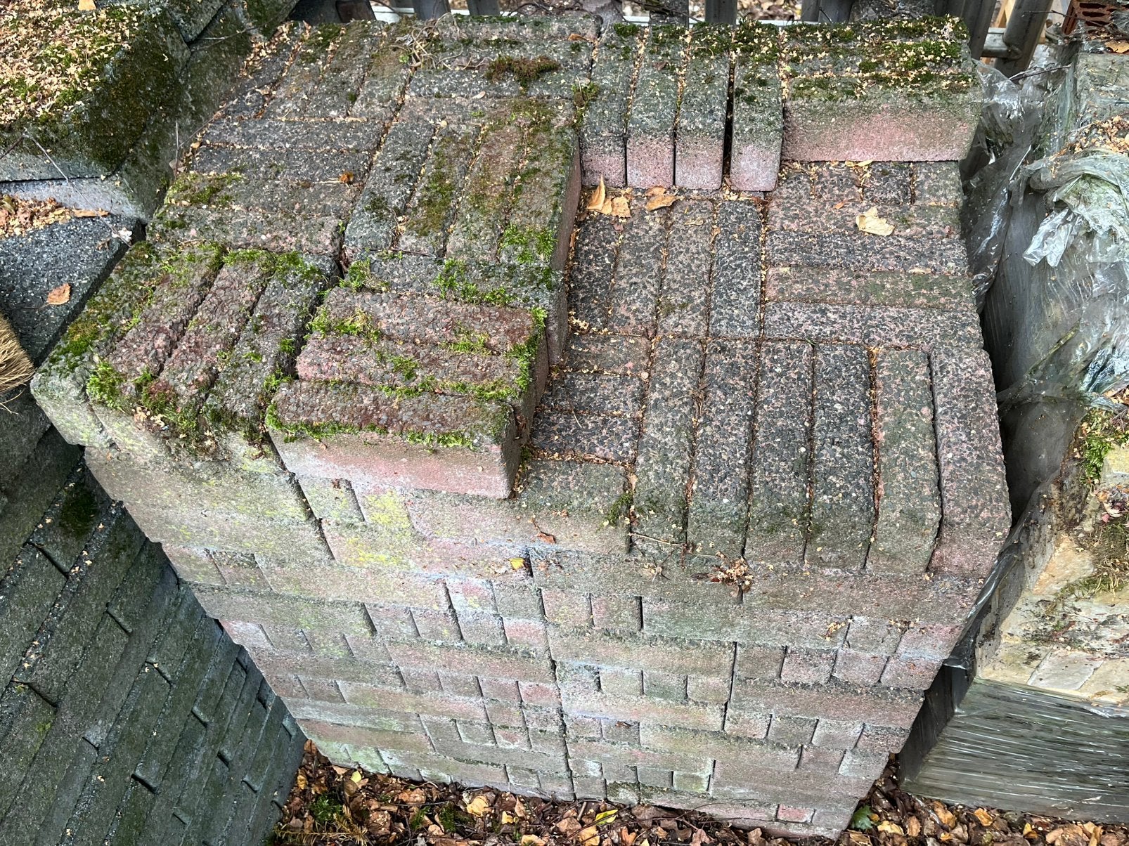 Waaltjes rood, Ophalen, Gebruikt, Klinkers, 5 tot 10 m²
