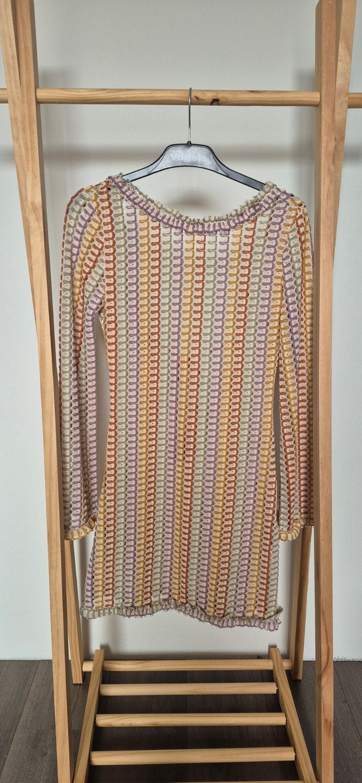 Nieuw Maat S-M Open Rug Strand Uitgaan Jurk, Ophalen of Verzenden, Nieuw, Maat 36 (S), Meerkleurig