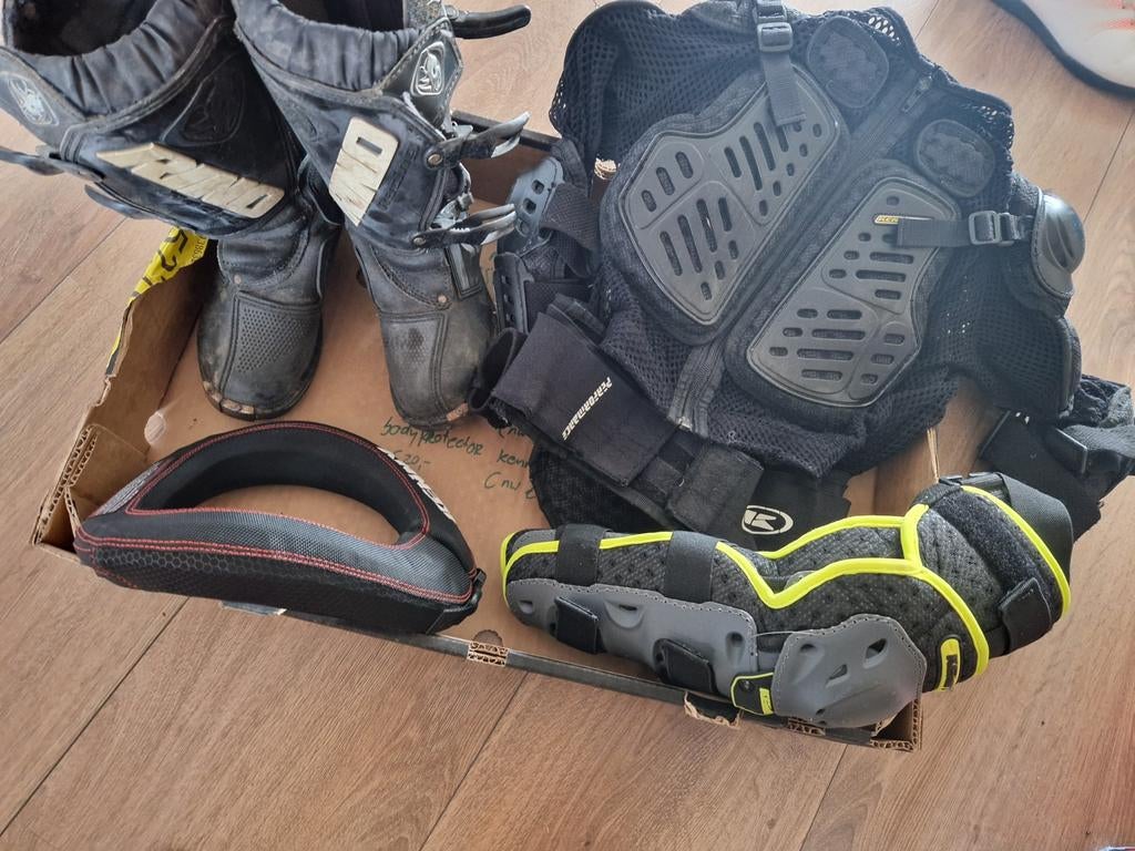 Compleet veiligheidspakket motorcross kind, Ophalen of Verzenden, Tweedehands