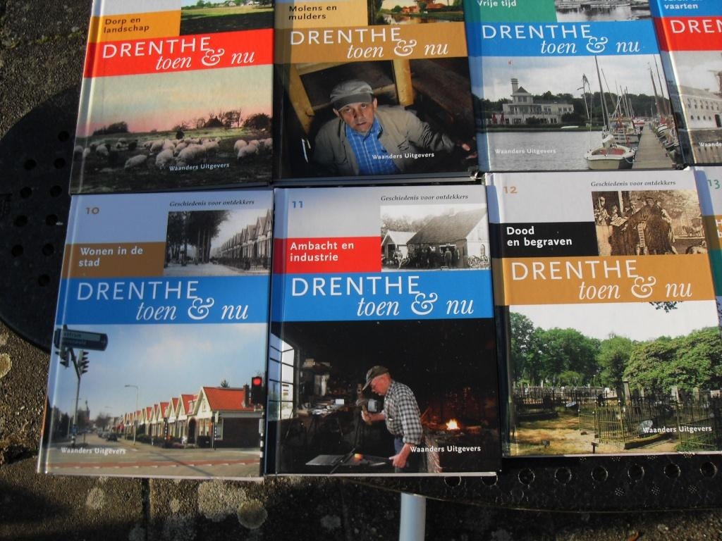 Boekenreeks Drenthe toen en nu, Boeken, Geschiedenis | Stad en Regio, Ophalen of Verzenden, Zo goed als nieuw