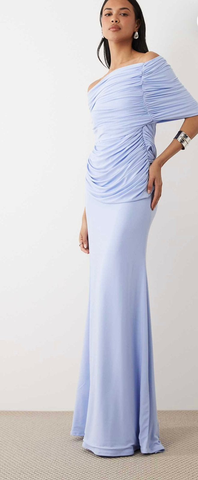 Asos nieuw jurk maat:M, Overige typen, Blauw, Maat 42/44 (L), Nieuw