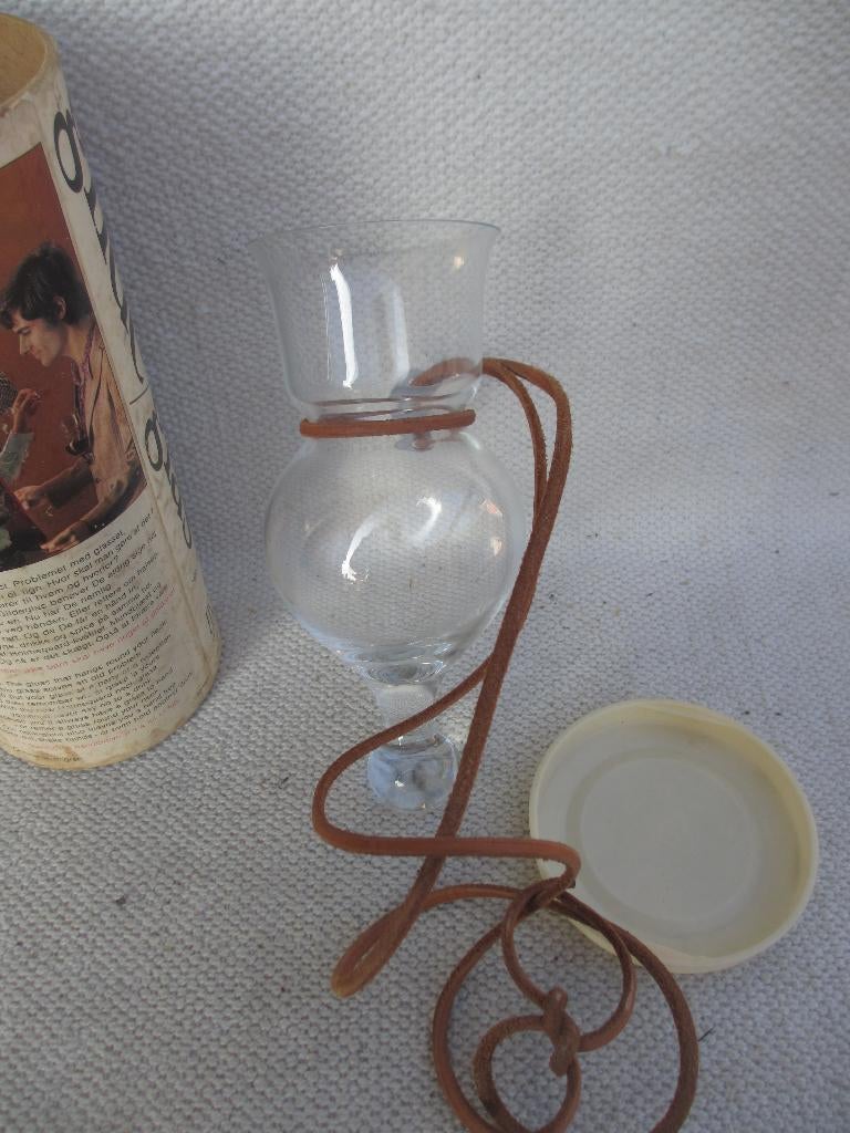 Deens design Vintage Holmegaard Neckglass / gildeglas '70, Antiek en Kunst, Antiek | Glas en Kristal, Ophalen of Verzenden
