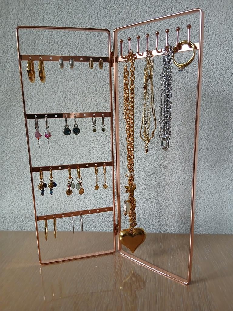 Nieuw Sieraden rekje, Ophalen of Verzenden, Nieuw, Roze, Overige materialen