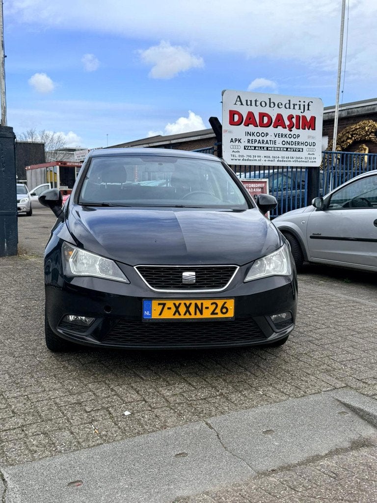Seat Ibiza SC 1.2 TSI FR, Auto's, Euro 5, Zwart, 990 kg, Automatische klimaatregeling