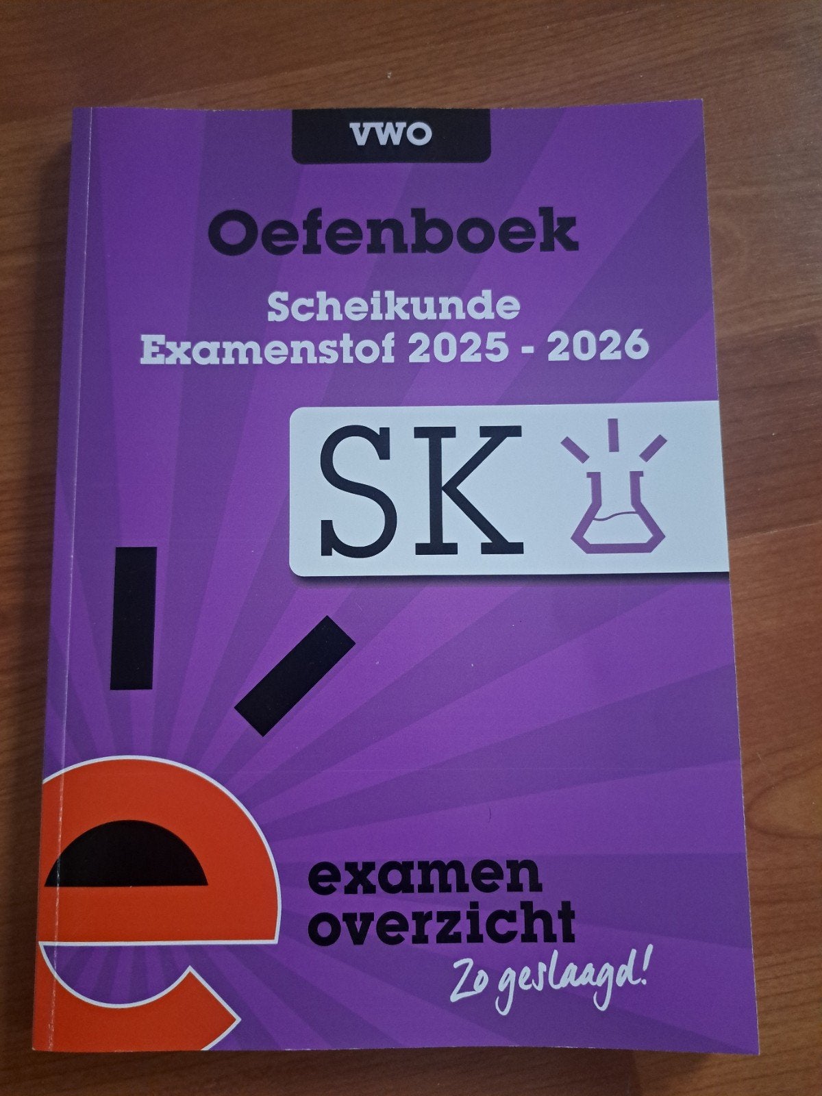 VWO Oefenboek Scheikunde Examenstof 2025-2026, Ophalen of Verzenden, Zo goed als nieuw, VWO, Scheikunde
